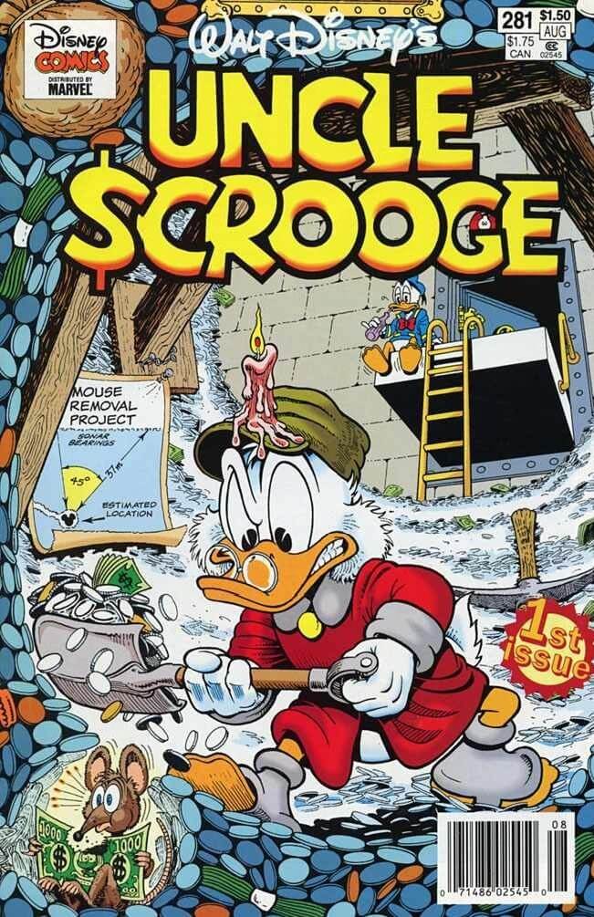 Uncle Scrooge 281 cover